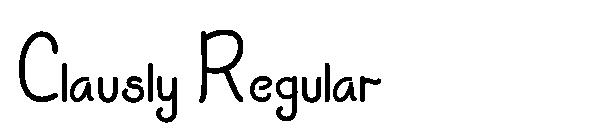 Clausly Regular字体