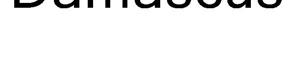 Damascus 字体