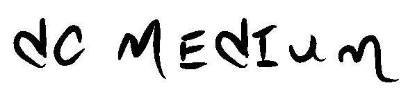 dc Medium字体