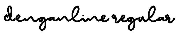 Denganline Regular字体