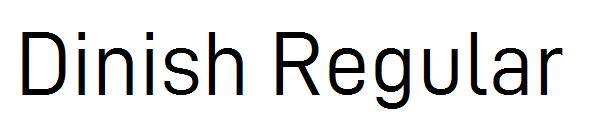 Dinish Regular字体