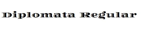 Diplomata Regular字体