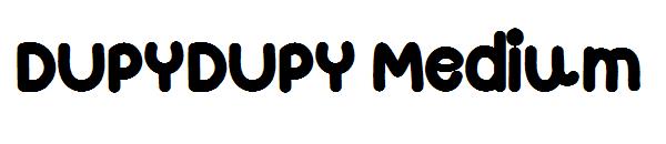 DUPYDUPY Medium字体