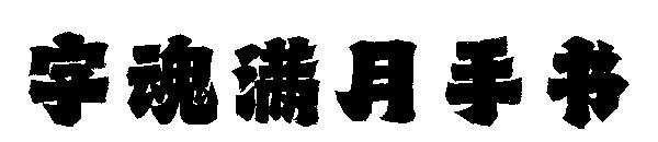 字魂满月手书