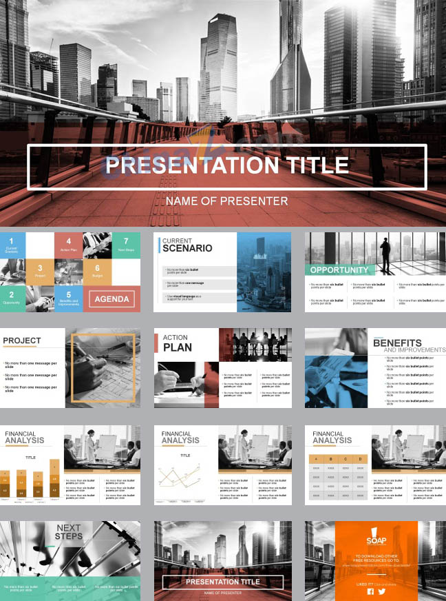 个人工作总结ppt模板